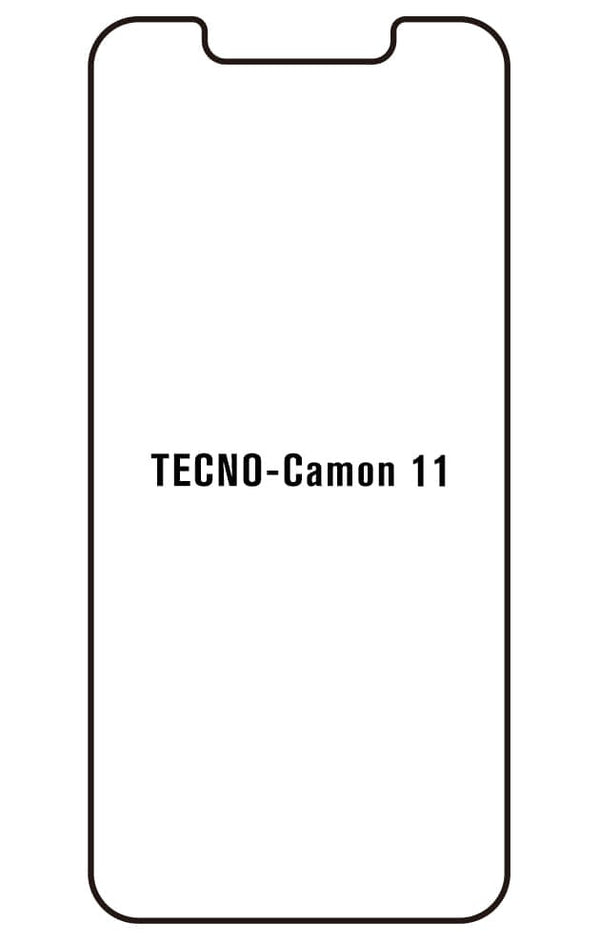 Film hydrogel pour écran Tecno Camon 11