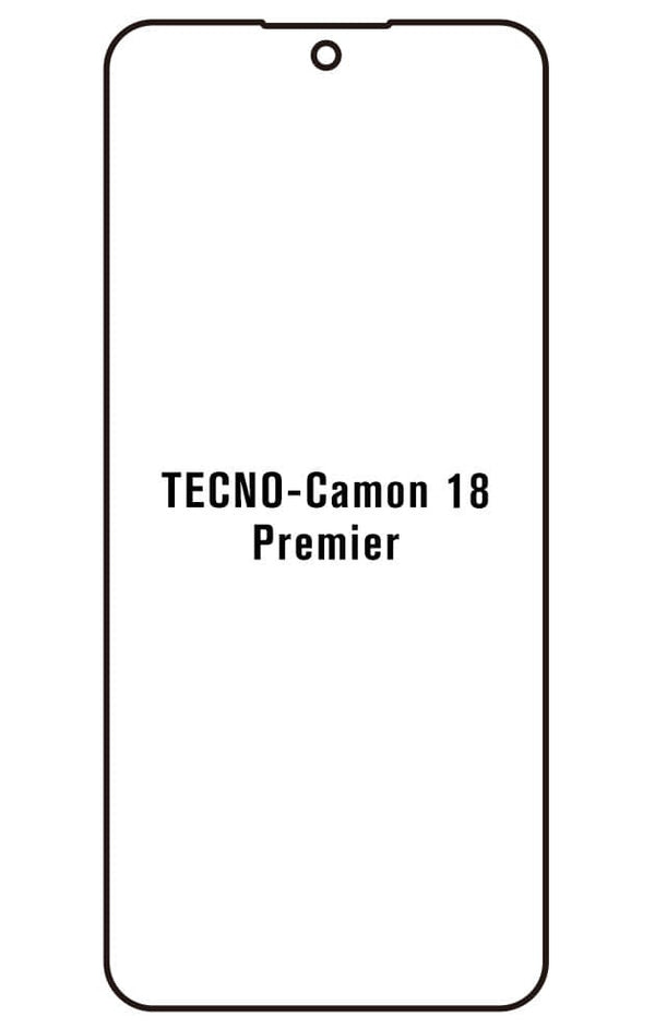Film hydrogel pour écran Tecno Camon 18 Premier((Global)