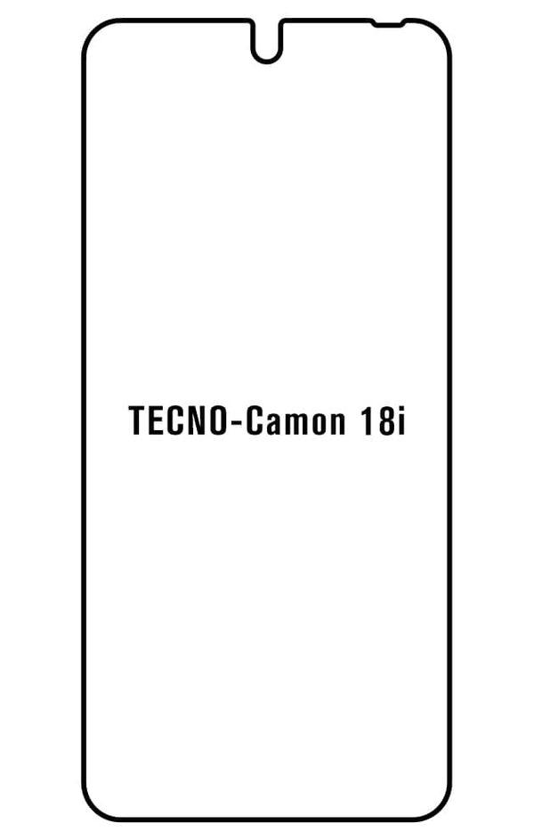 Film hydrogel pour Tecno Camon 18i