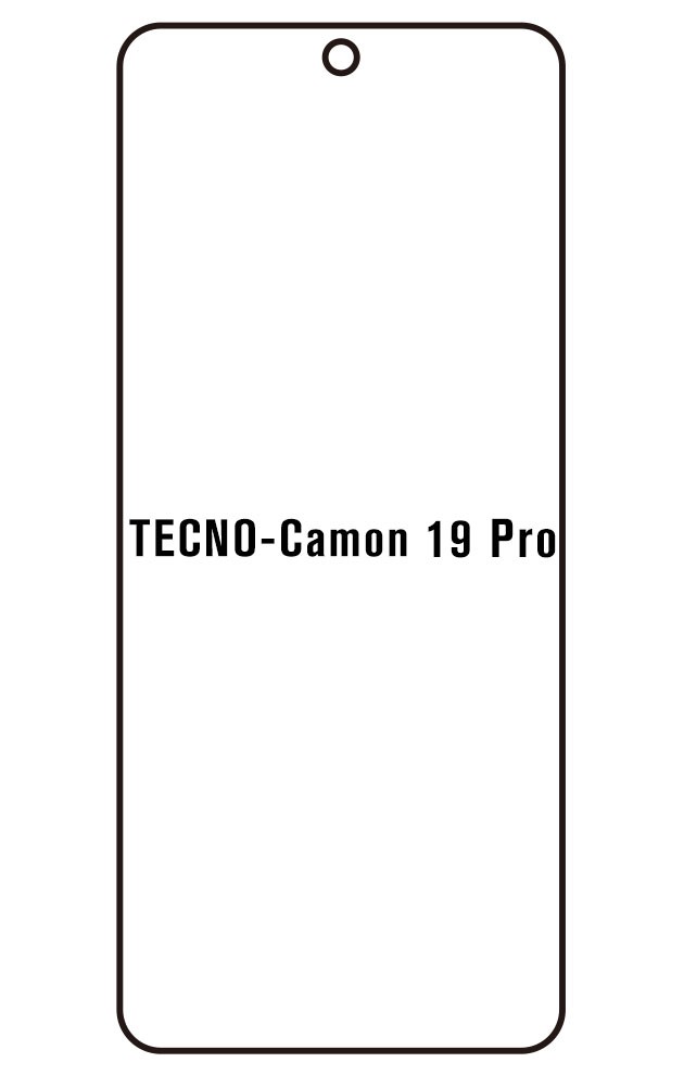 Film hydrogel pour écran Tecno Camon 19 Pro