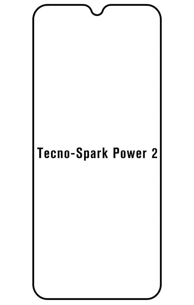 Film hydrogel pour Tecno Spark Power 2 LC8