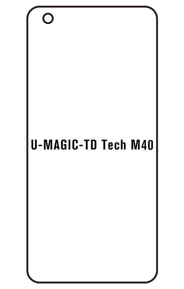 Film hydrogel pour U-MAGIC TD Tech M40