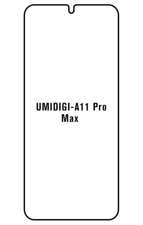 Film hydrogel pour écran Umidigi A11 Pro Max