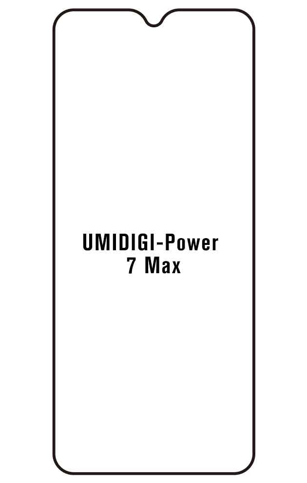 Film hydrogel pour écran Umidigi Power 7 Max