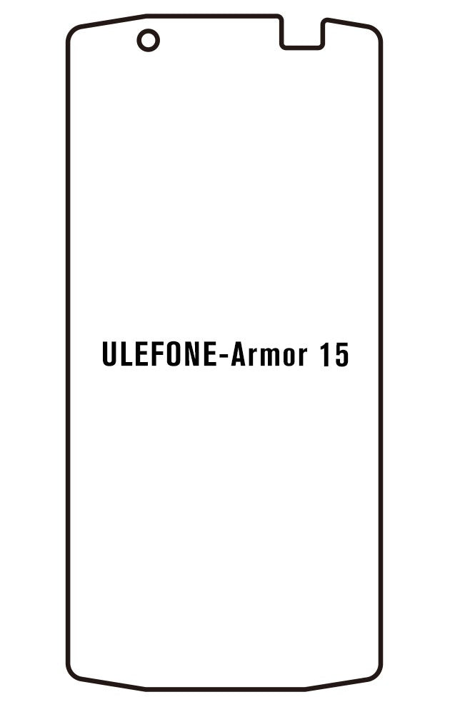 Film hydrogel pour écran Ulefone Armor 15