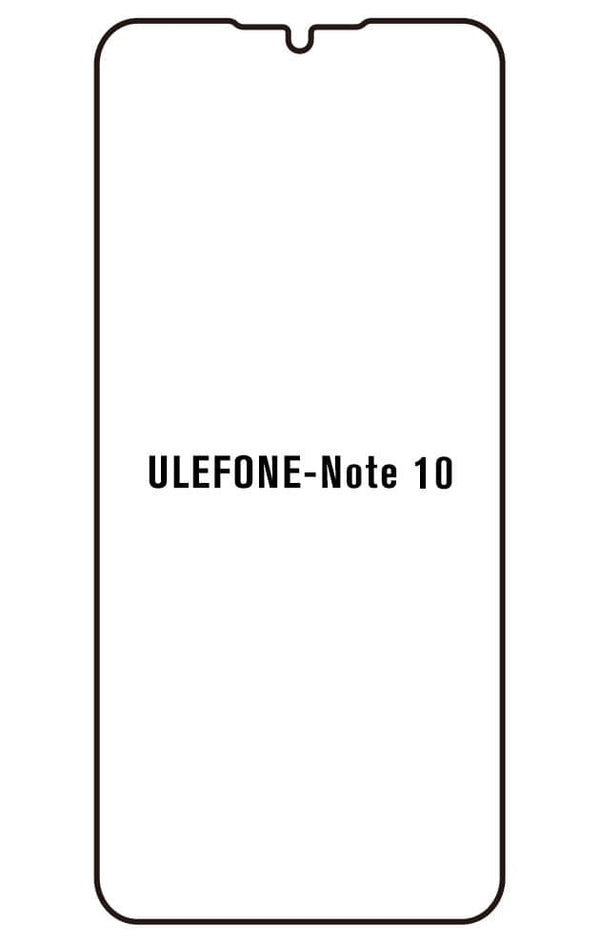 Film hydrogel pour écran Ulefone Note 10