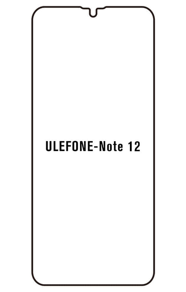Film hydrogel pour Ulefone Note 12