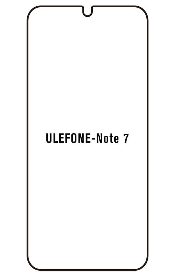 Film hydrogel pour Ulefone Note 7