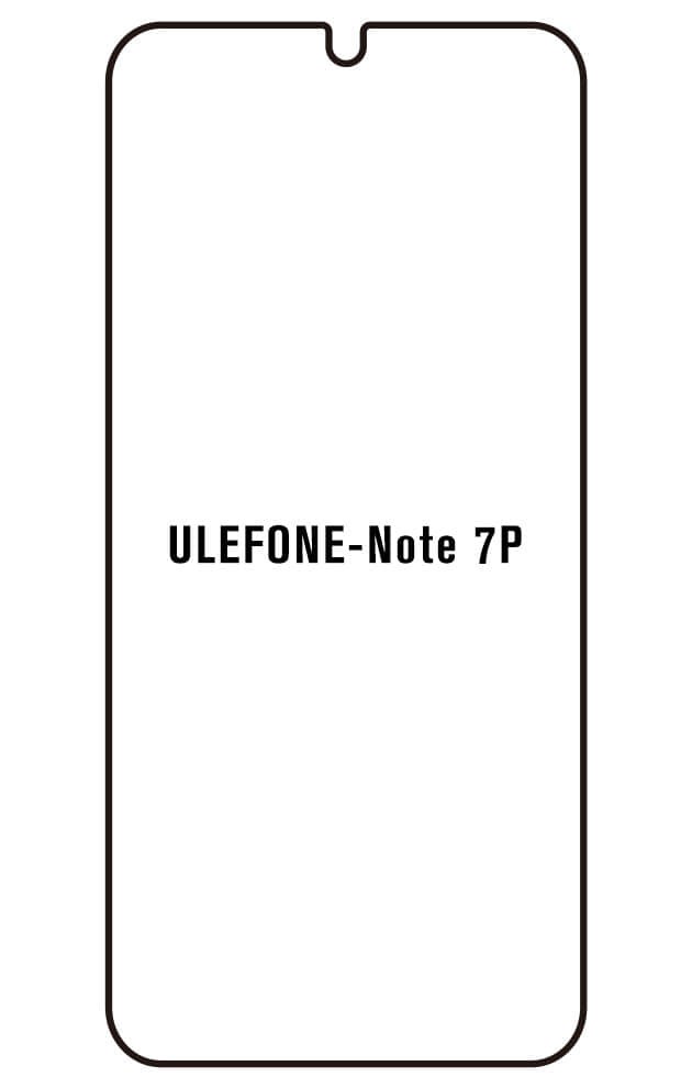 Film hydrogel pour écran Ulefone Note 7P