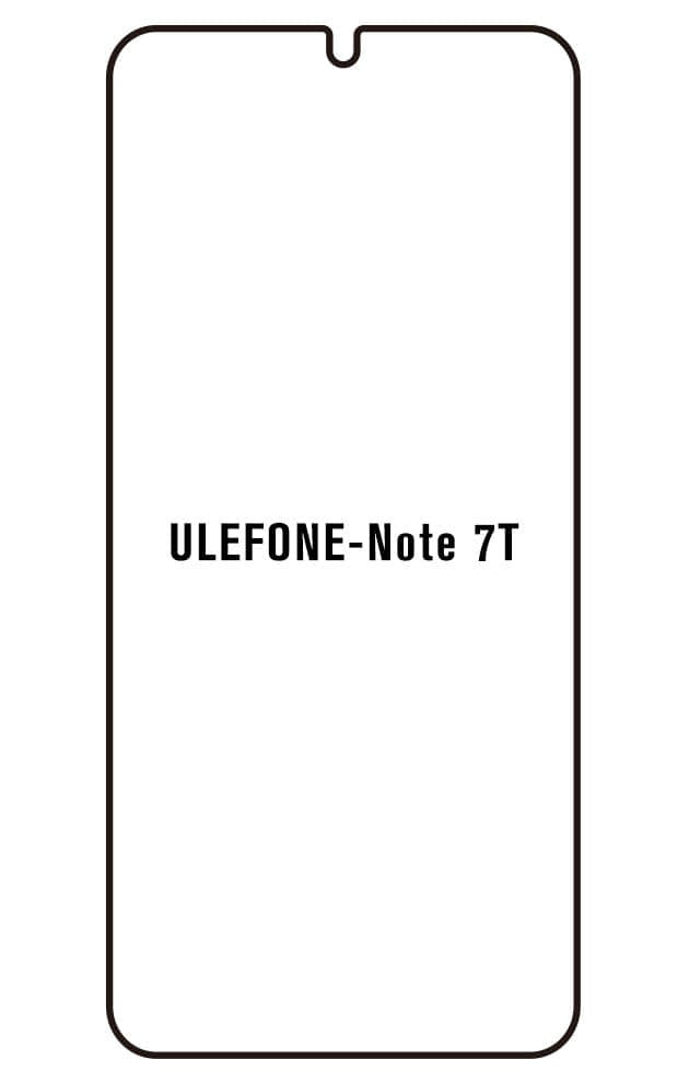 Film hydrogel pour écran Ulefone Note 7T