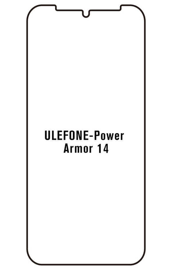 Film hydrogel pour écran Ulefone Power Armor 14