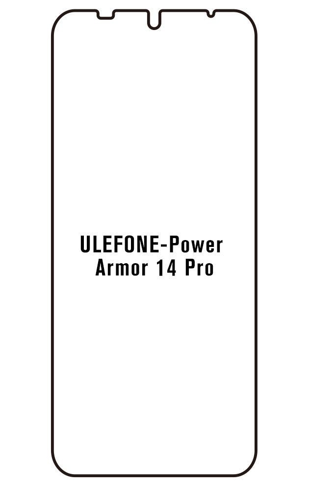 Film hydrogel pour écran Ulefone Power Armor 14 Pro