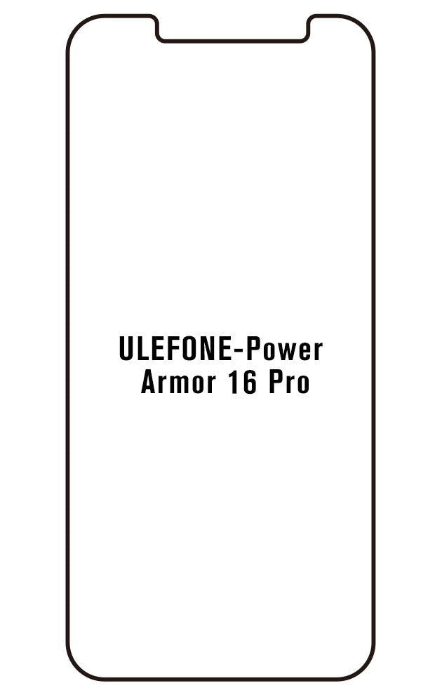 Film hydrogel pour écran Ulefone Power Armor 16 Pro