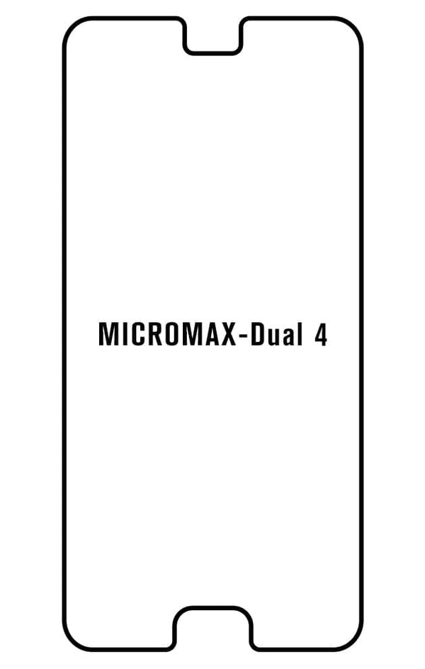 Film hydrogel Micromax Dual 4 E4816 - Film écran anti-casse Hydrogel