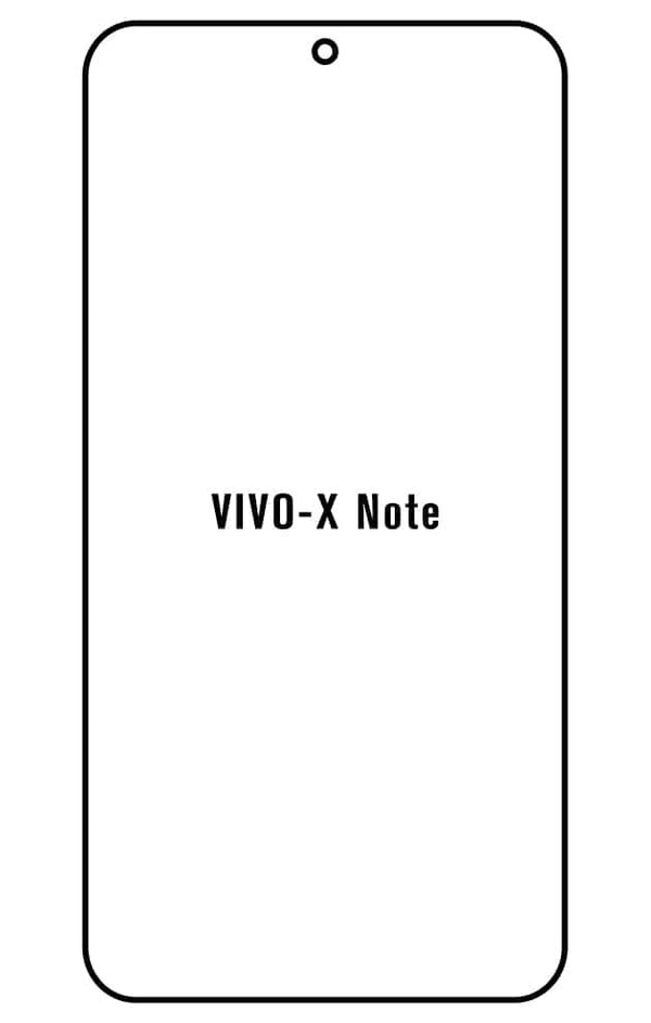 Film hydrogel pour Vivo X Note