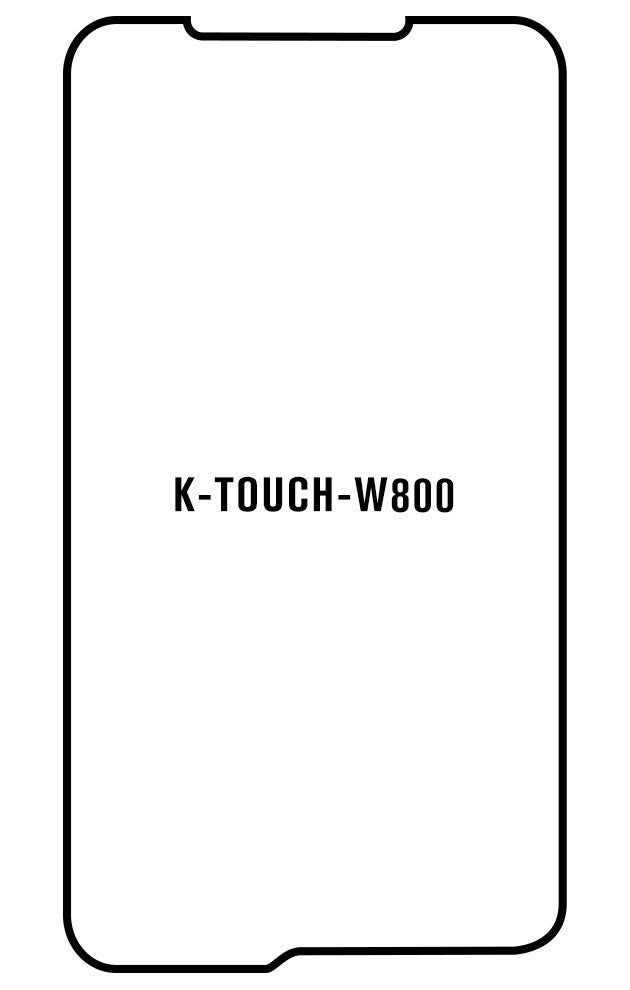Film hydrogel K-Touch W800 - Film écran anti-casse Hydrogel