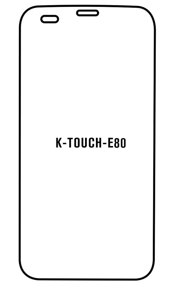 Film hydrogel K-Touch E80 - Film écran anti-casse Hydrogel