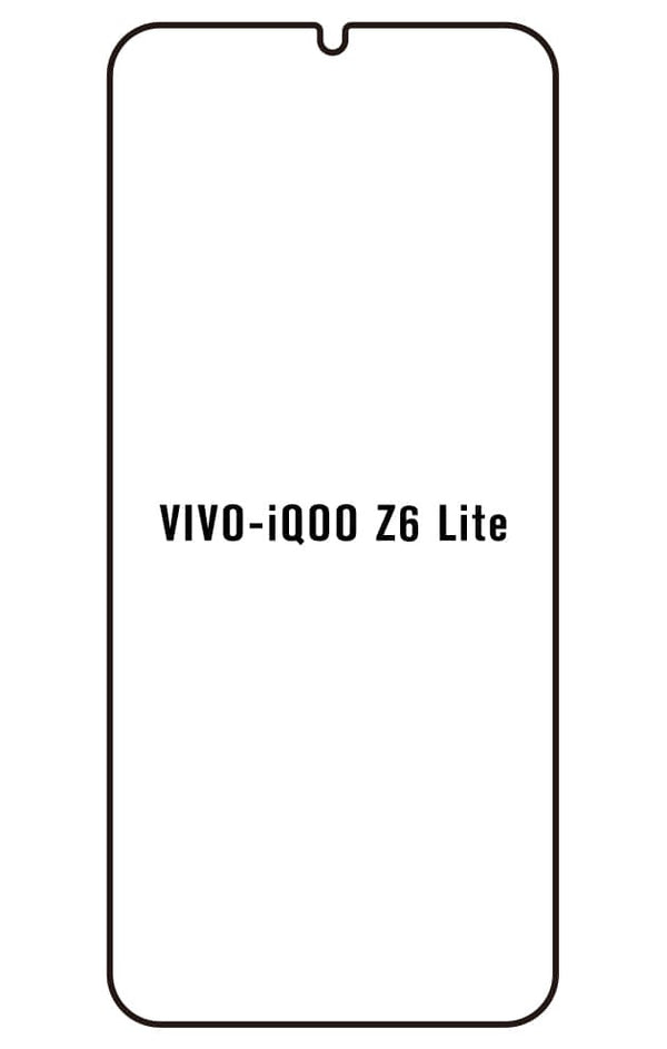 Film hydrogel pour écran Vivo iQOO Z6 Lite
