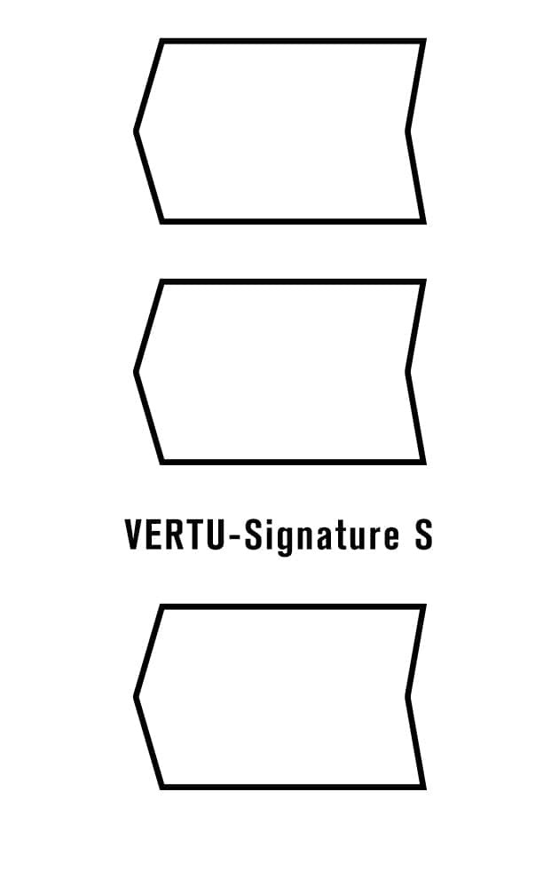 Film hydrogel pour Vertu Signature S