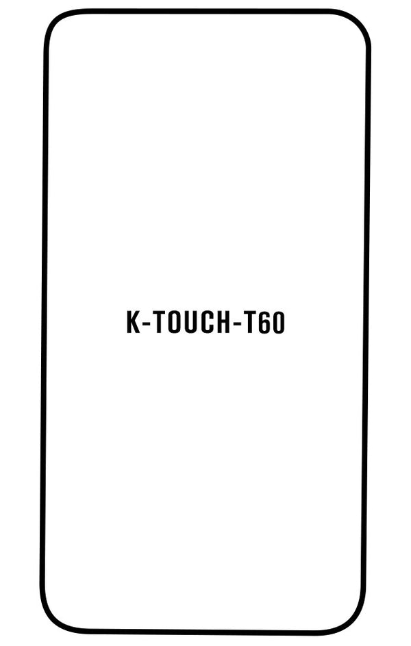 Film hydrogel K-Touch T60 - Film écran anti-casse Hydrogel