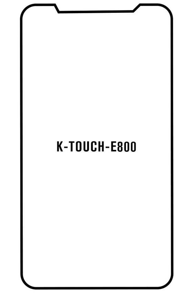 Film hydrogel K-Touch E800 - Film écran anti-casse Hydrogel