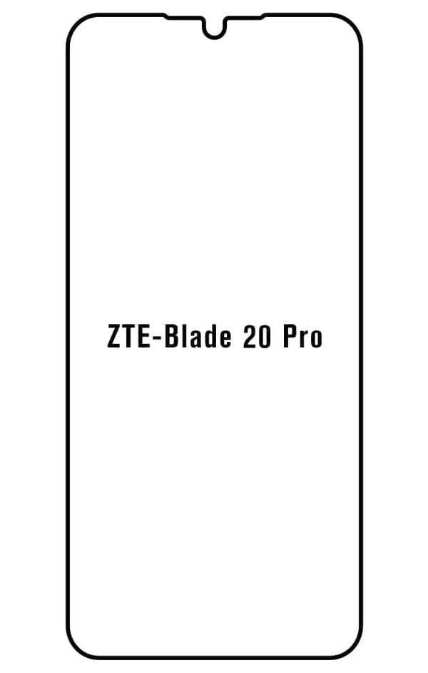 Film hydrogel pour écran Zte Blade 20 Pro 5G
