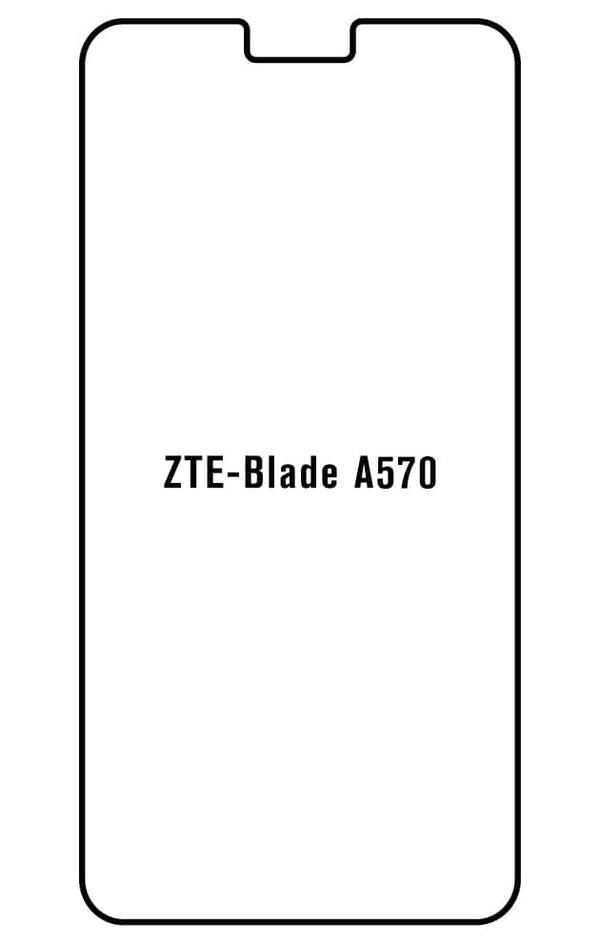 Film hydrogel pour écran Zte Blade A570