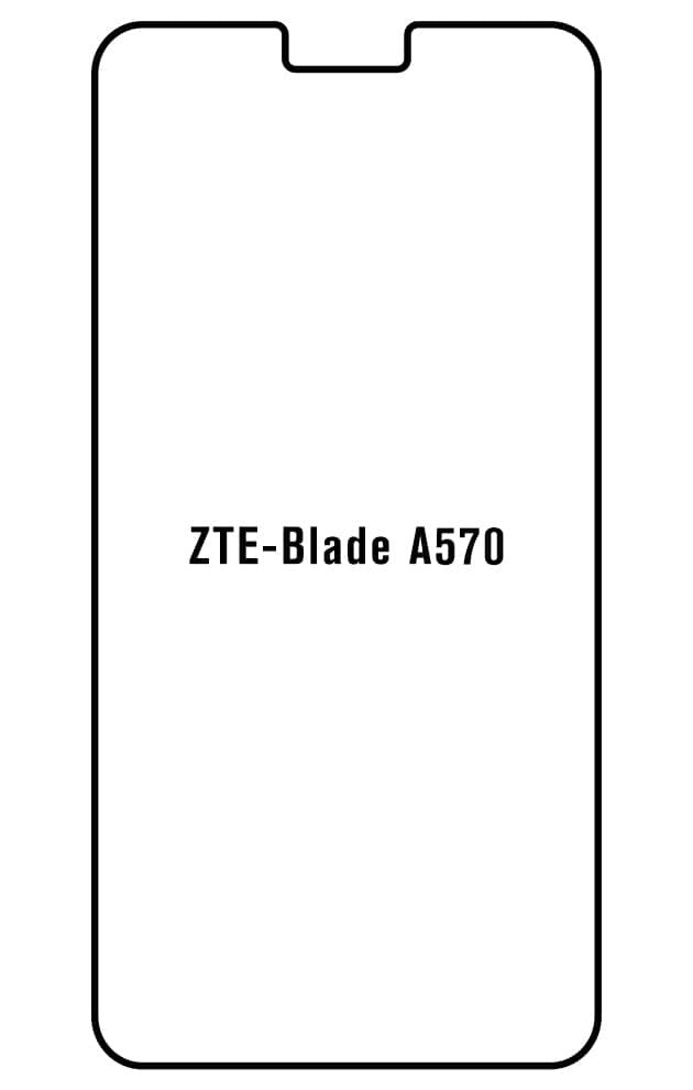 Film hydrogel pour écran Zte Blade A570