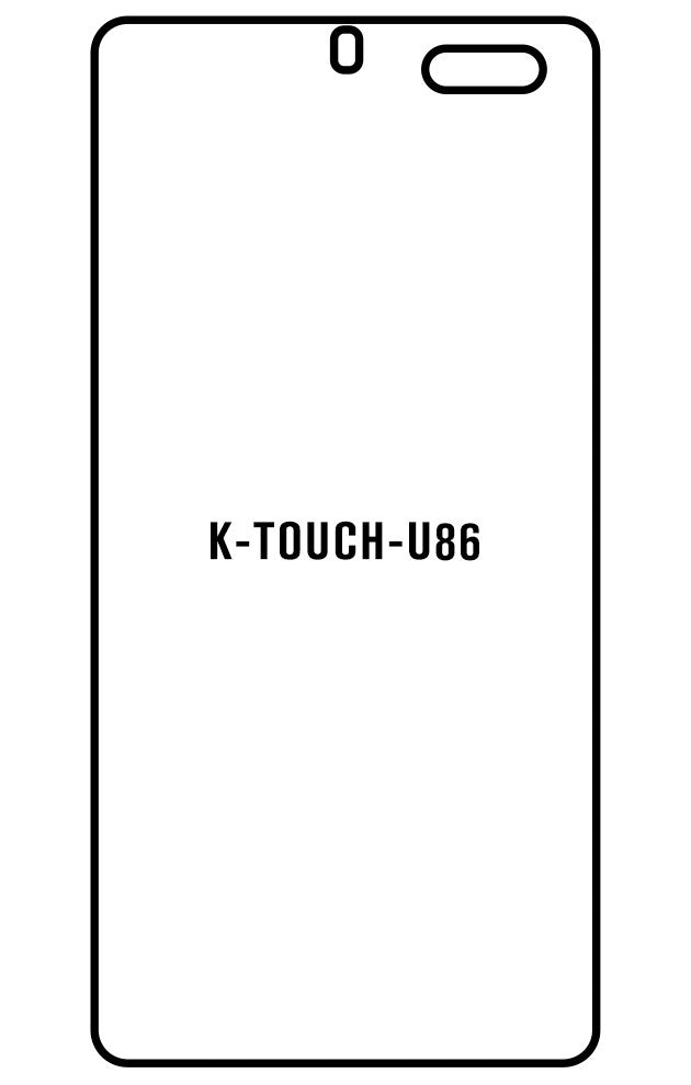 Film hydrogel K-Touch U86 - Film écran anti-casse Hydrogel