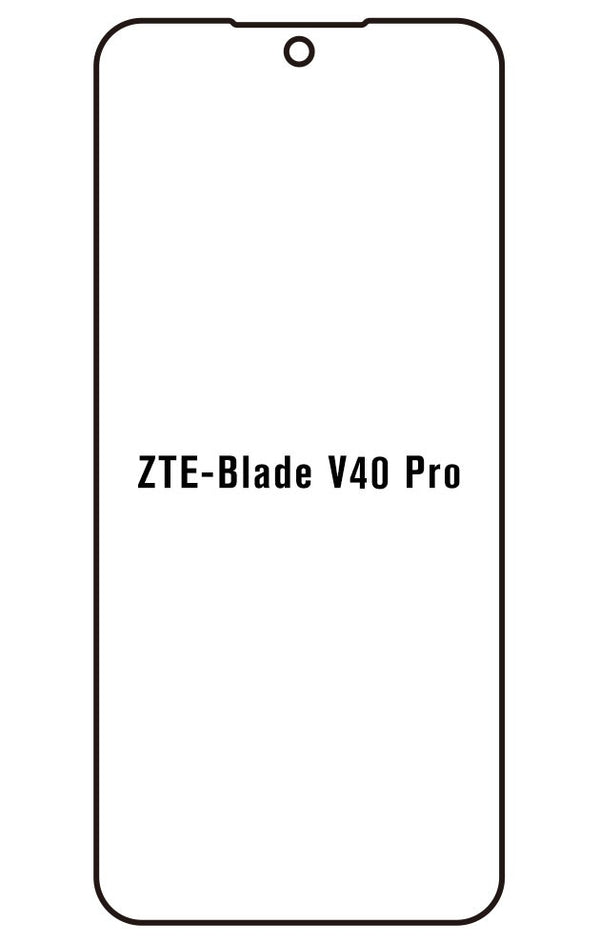 Film hydrogel pour écran Zte Blade V40 Pro