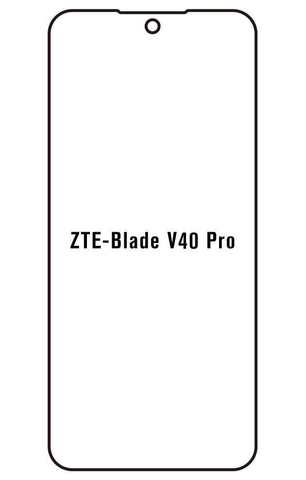 Film hydrogel pour écran Zte Blade V40 Pro