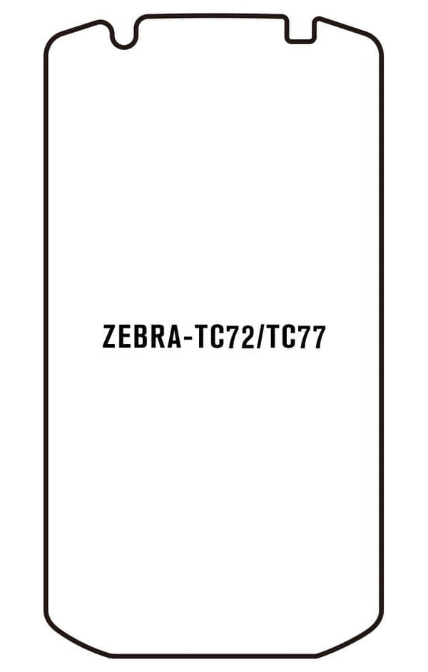 Film hydrogel pour écran Zebra-Symbol TC72-TC77