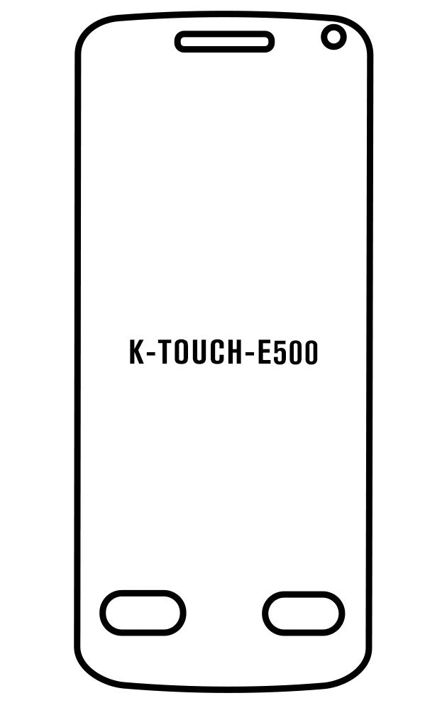 Film hydrogel K-Touch E500 - Film écran anti-casse Hydrogel