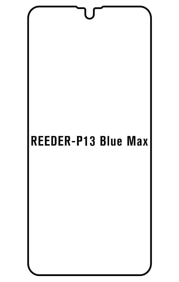 Film hydrogel pour Reeder P13 Blue Max