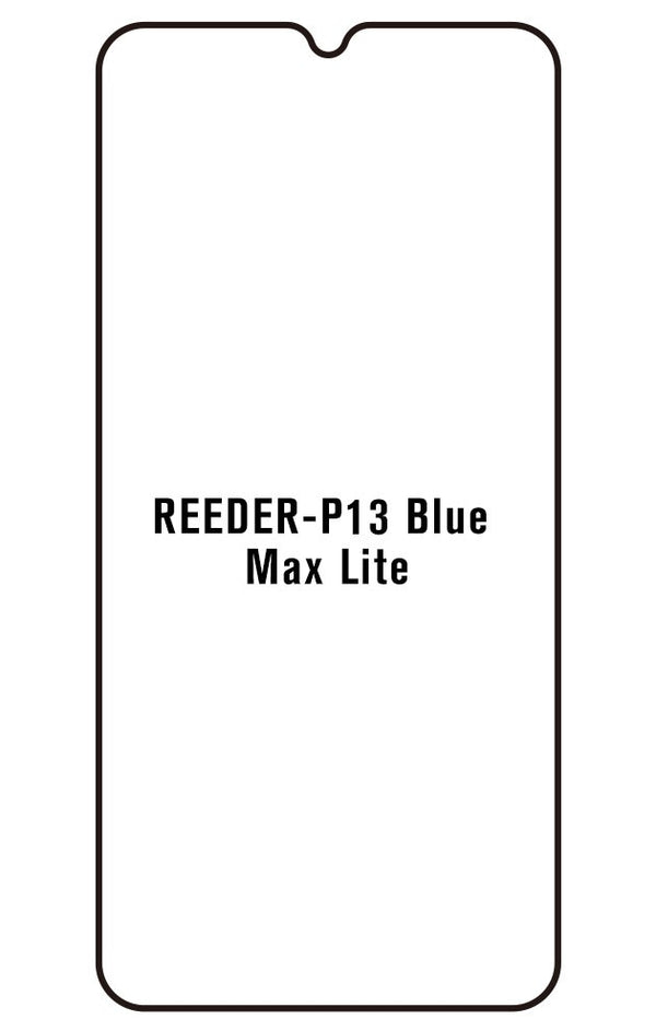 Film hydrogel pour écran Reeder P13 Blue Max Lite