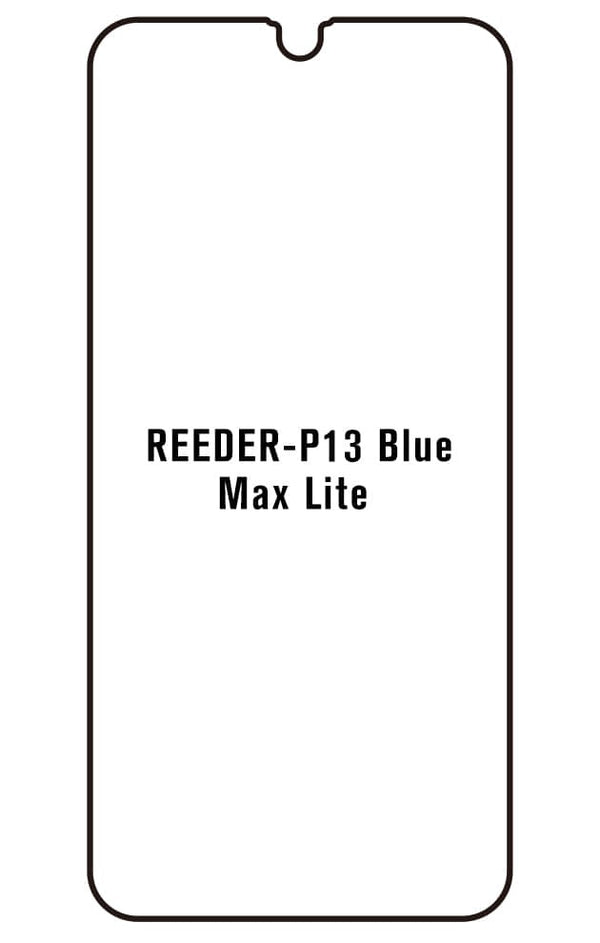Film hydrogel pour Reeder P13 Blue Max Lite 2022