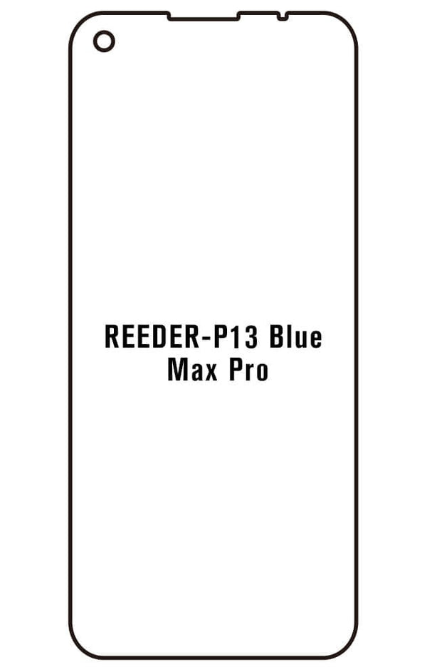 Film hydrogel pour écran Reeder P13 Blue Max Pro