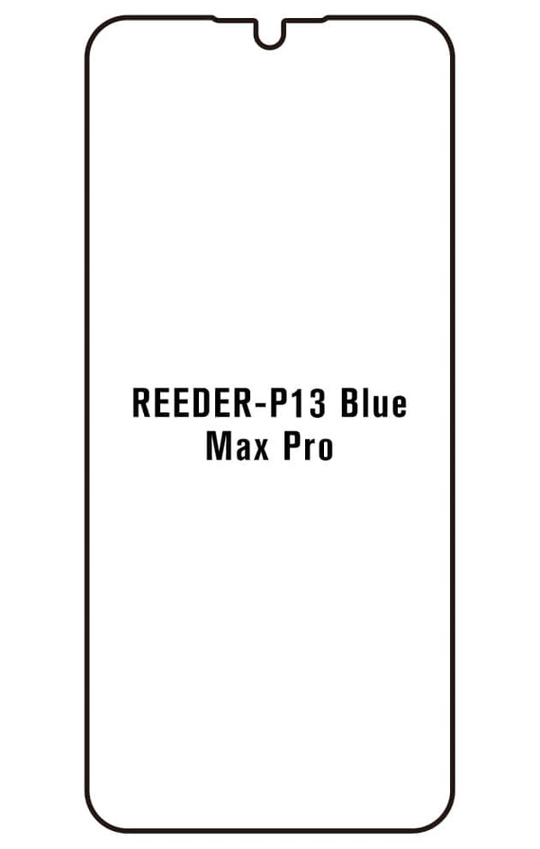 Film hydrogel pour écran Reeder P13 Blue Max Pro 256 GB