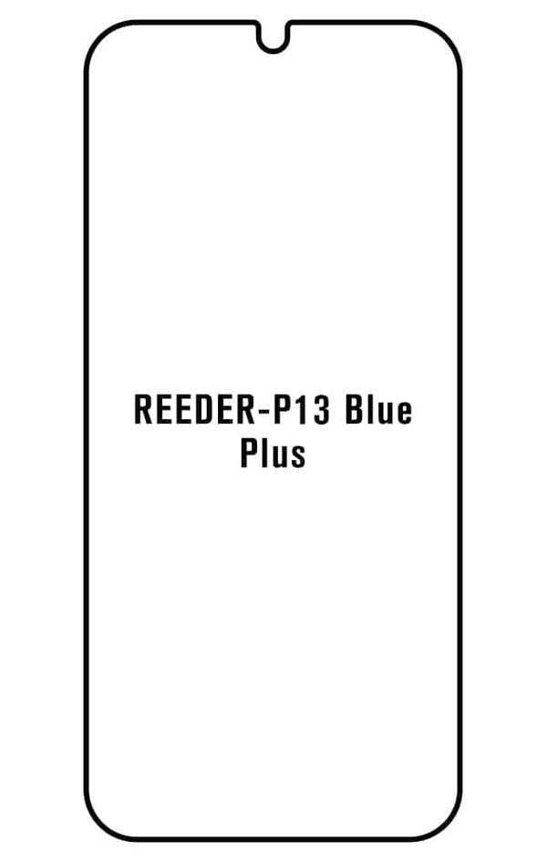 Film hydrogel pour écran Reeder P13 Blue Plus