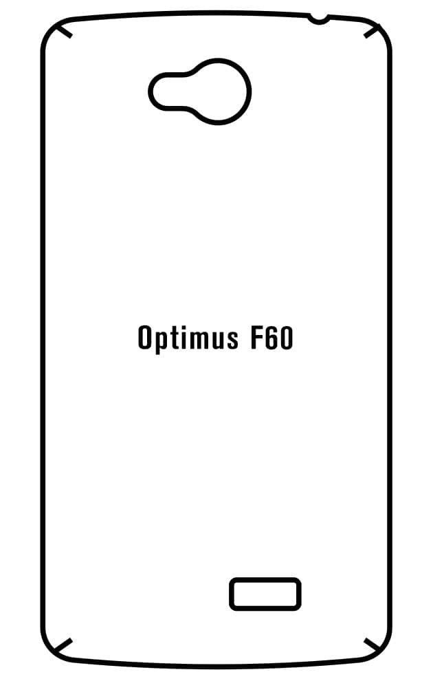 Film hydrogel pour LG Optimus F60 MS395