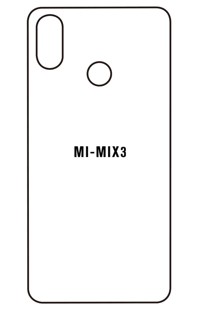 Film hydrogel pour écran Xiaomi Mi Mi Mix 3