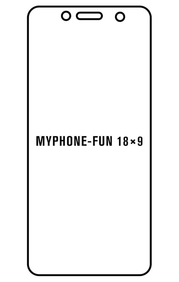 Film hydrogel myPhone Fun 18x9 - Film écran anti-casse Hydrogel