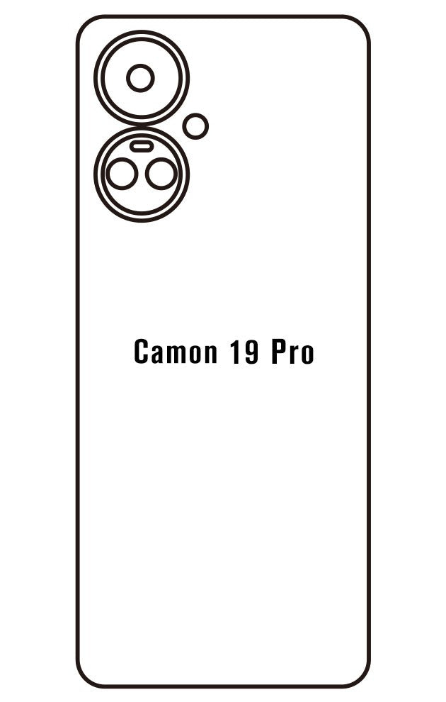 Film hydrogel pour écran Tecno Camon 19 Pro