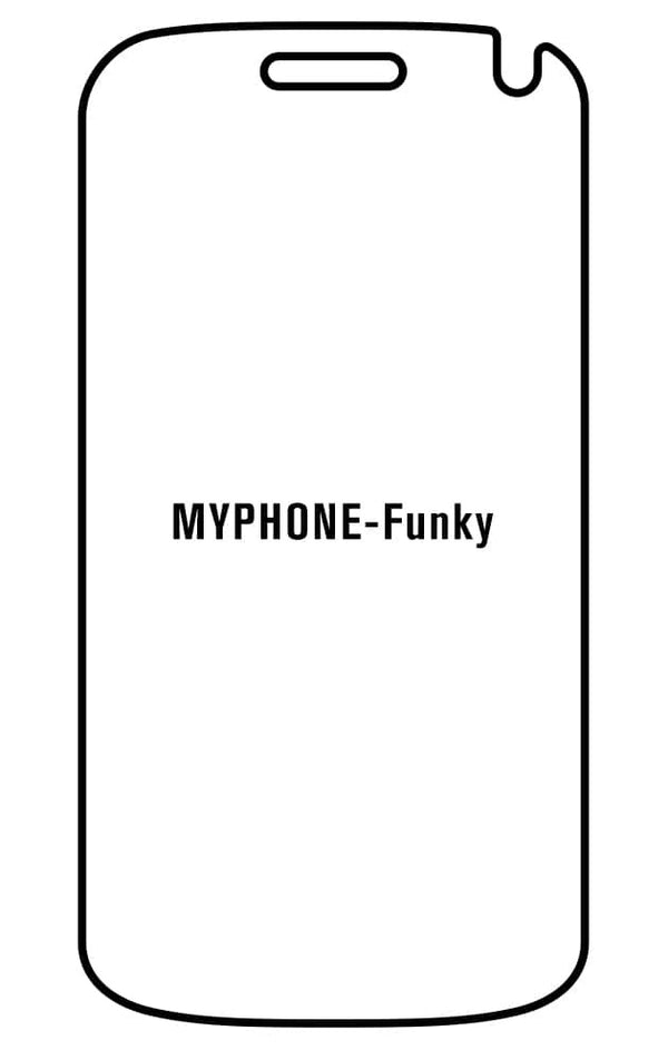 Film hydrogel myPhone Funky - Film écran anti-casse Hydrogel