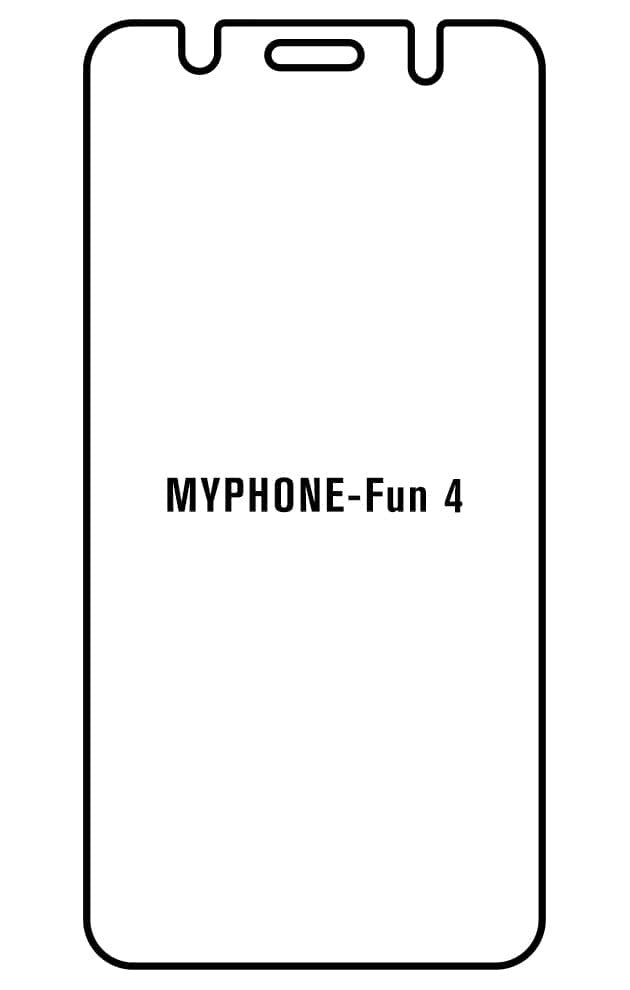 Film hydrogel myPhone Fun 4 - Film écran anti-casse Hydrogel