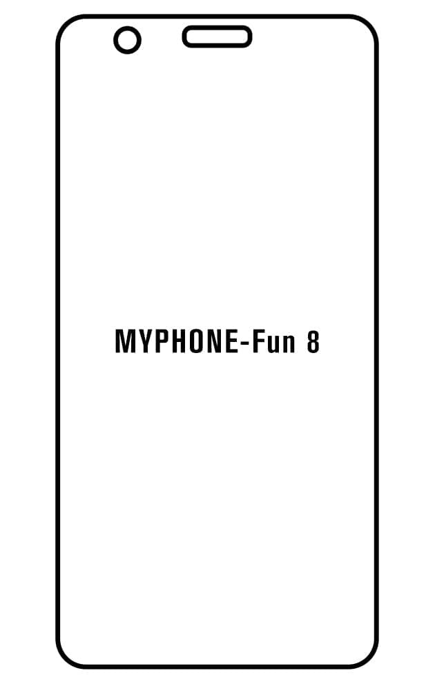 Film hydrogel myPhone Fun 8 - Film écran anti-casse Hydrogel