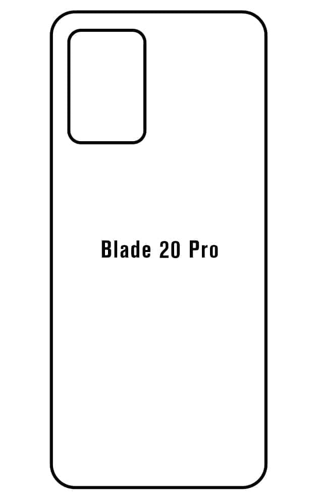 Film hydrogel pour écran Zte Blade 20 Pro 5G