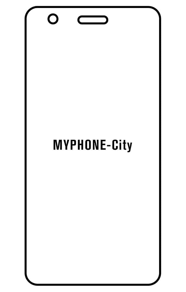 Film hydrogel myPhone City - Film écran anti-casse Hydrogel