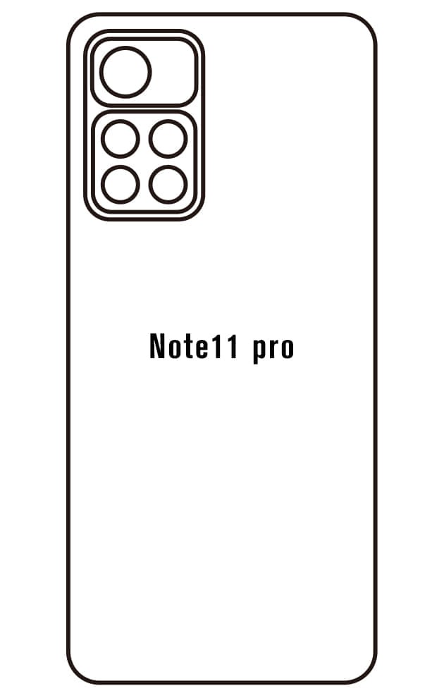 Film hydrogel pour Xiaomi Redmi Note 11 Pro(China)
