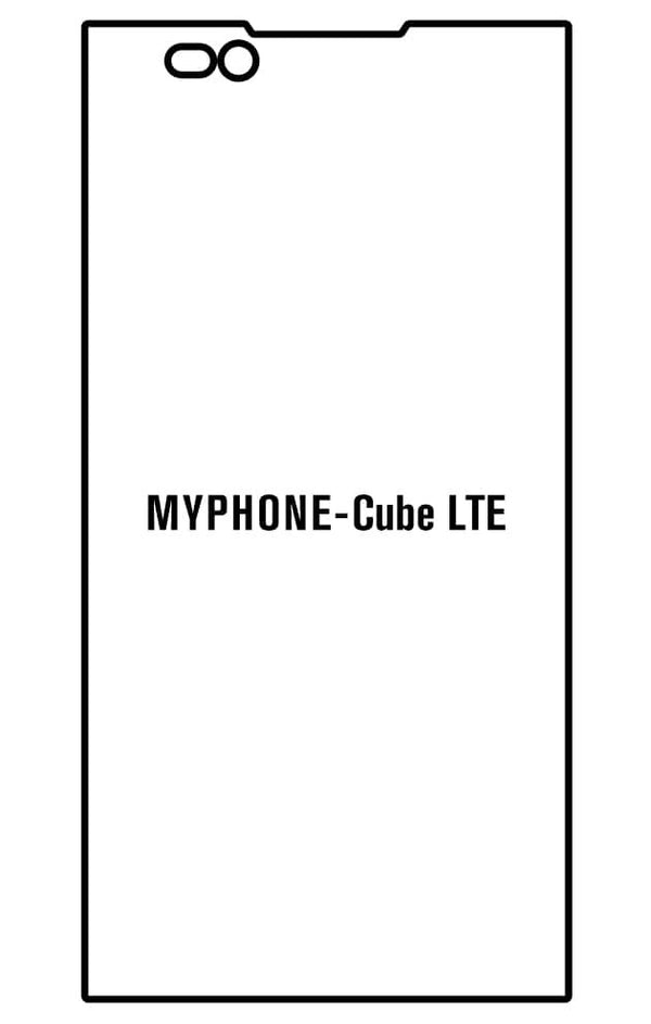 Film hydrogel myPhone Cube LTE - Film écran anti-casse Hydrogel